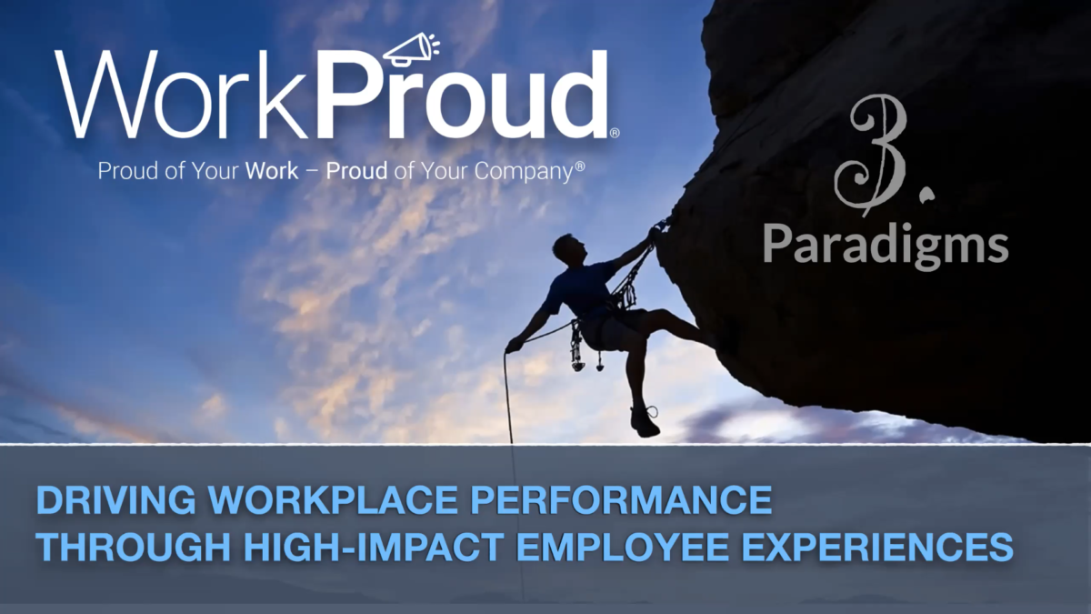 Webinar - Driving Workplace Performance Through High-Impact Employee Experiences