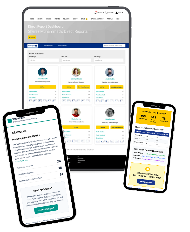 Automated Team Engagement Recaps